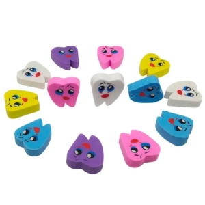 Novelty Molar Erasers- Pack of 50