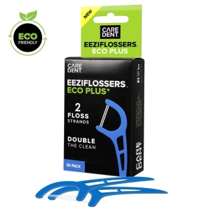 Caredent ECO Plus EeziFlossers 2 Floss Strands 30/pcs (6/Box)
