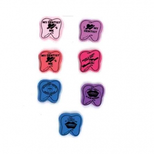 TOOTH Shaped Erasers Assorted (72)