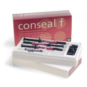 SDI Conseal F Syringe Kit Opaque White (3 x 1g)