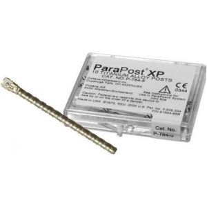 PARAPOST XP Titanium Vented Size 4 YELLOW 1.0mm (10)