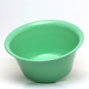 AUTOPLAS Lotion Bowl 110mm Dia. X 40mm Deep GREEN Plastic Autoclavable