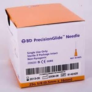 Bd Hypo Needle 25g X 5/8