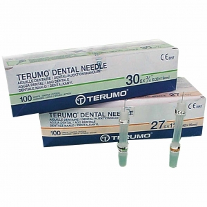 TERUMO Dental Needle 30G X 1/2 X-Short 13mm (100) DN*3013E NLA