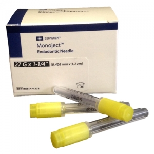 Monoject Endodontic Needle 27g X 1 1/4 (25) Sterile
