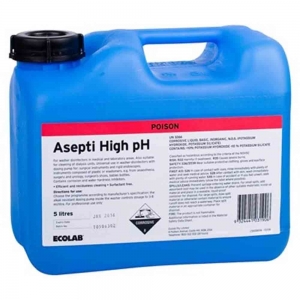 ECOLAB Asepti High PH 5 Litre (Alkaline Liquid for Washer Disinfectors)
