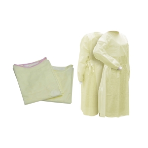 Medicom SafeWear SMS Isolation Gown AAMI L1 Yellow Regular (10/pcs)