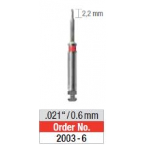 EDENTA Retopin Red 0.06mm Drills (6)