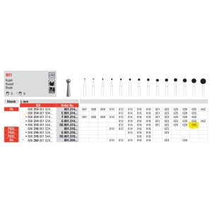 Edenta Diamond Bur 801-035 X-Coarse FG (5/pcs) Black Band (801.314.544.035)