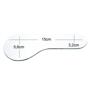 ACTEON Photographic Mirror Thin Lingual Surface Titanium Double Sided