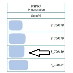 Acteon PSPIX Gen 1 Imaging Plates Size 2 (6/pcs)