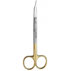 CORICAMA Scissor Goldman-Fox Curved TC 130MM S/S