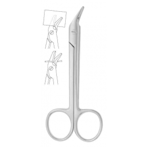 CORICAMA Scissor Universal S/S Straight Angled 125MM