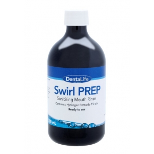 DENTALIFE Swirl Prep 1% Peroxide Pre-procedural Rinse MINT - 500ml