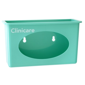 Clinicare Wall Mount Dispenser Flat Pack - Teal