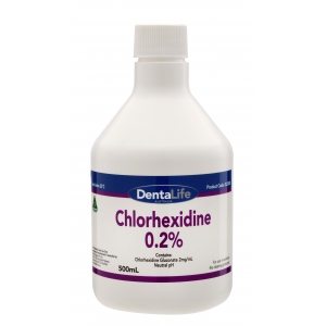 DentaLife Chlorhexidine 0.2% - 500ml bottle