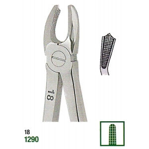 KOHLER Extraction Forcep English Pattern #18 Medium Non-Slip Beak