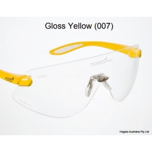 HOGIES Eyeguard Gloss Yellow Frame Clear Lens