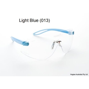 HOGIES Eyeguard Light Blue Frame Clear Lens