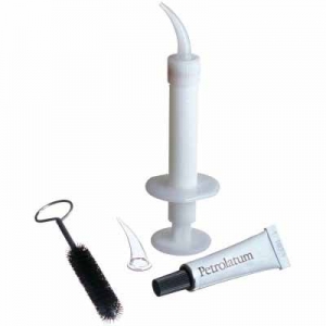 KERR Free Flo Syringe Tips Fine Point (6) Clear