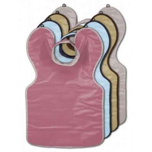 ADULT LEAD X-RAY APRON WITH COLLAR BEIGE