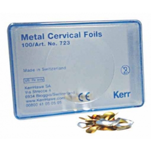KERR Hawe Metal Cervical Foils #720 (100) NLA