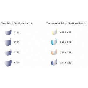 KERR Hawe Adapt Transparent Cervical Matrices 6.5mm #752 (100)