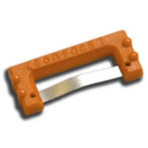 ContacEZ RSS Orange Single-Sided Serrated 0.05mm (16) Extra-Fine
