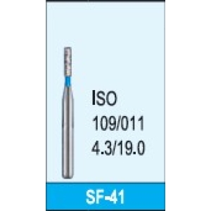 Mani Diamond Bur SF-41 (109-011) FG (5/pcs) Blue Standard