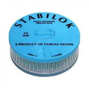 STABILOK Blue Jumbo Stainless Steel Pins Small (100)