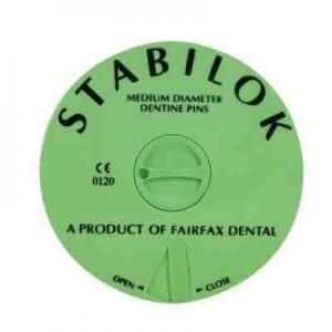 STABILOK Green Jumbo Stainless Steel Pins Medium (100)