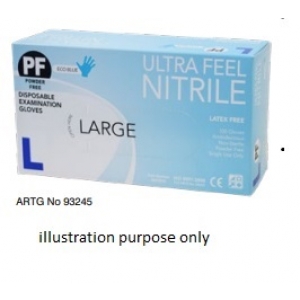 Ultra Feel Nitrile Gloves Small (100) While Stocks Last