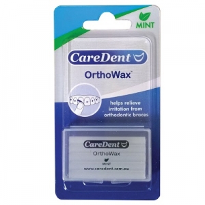 CAREDENT ORTHOWAX Mint (6) Retail - while stocks last