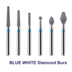 BLU WHITE DIAMOND BURS
